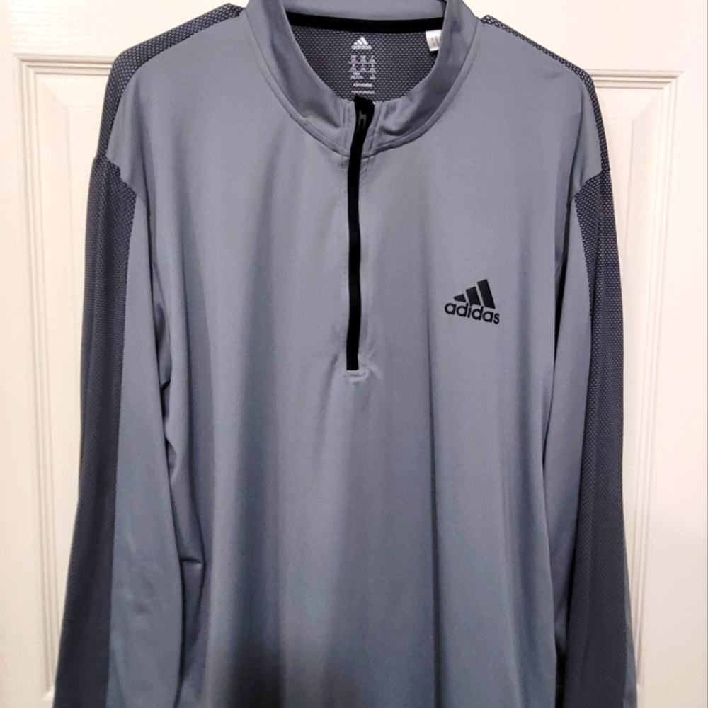 Adidas Climalite 1/4 zip pullover